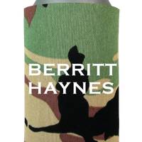 Berritt Haynes Camo Koozie