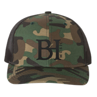 BH Music Logo Camo Ball Cap