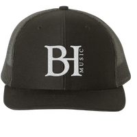 BH Music Logo Black Ball Cap