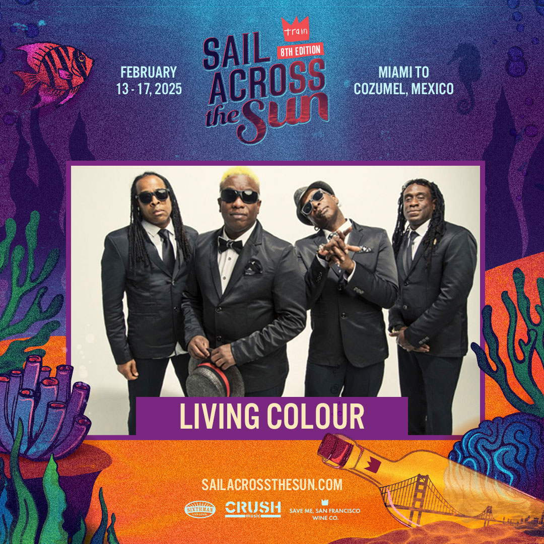 Sail Across The Sun w/ Train, Matt Nathanson, Living Colour and more