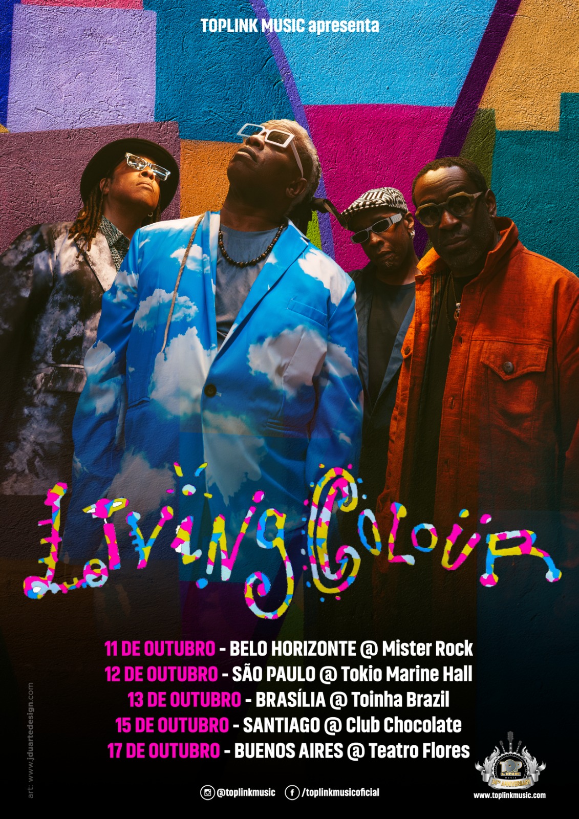 Living Colour South America 2025 Tour announced!