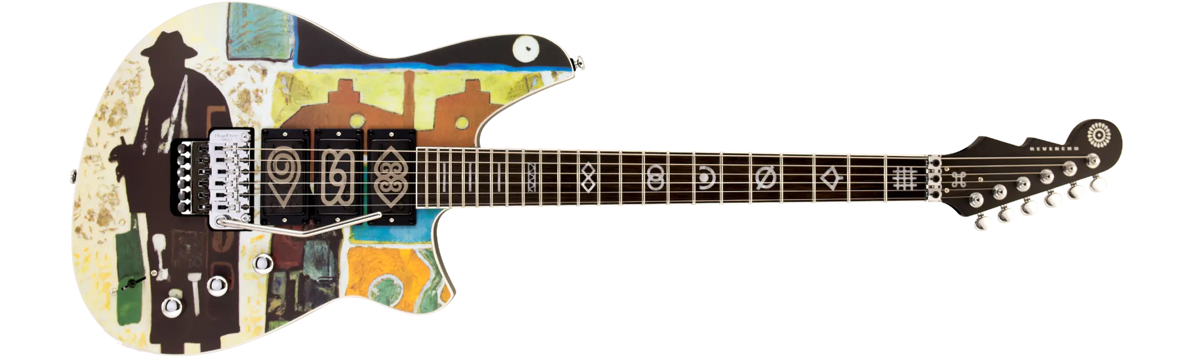Reverend Vernon Reid モデル Reverend Guitars Unveils Vernon Reid Signature Model