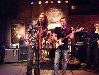With Anthony Gomes at BB's Jazz Blues and Soups St Louis 2011
