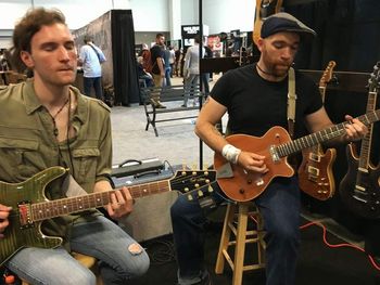 With Michael Ledbetter Summer NAMM 2017
