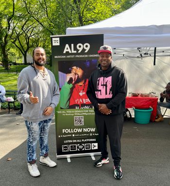 AL99 & DJ S1 of WBLS 107.5 FM - SCTPN Central Park Event 2023.
