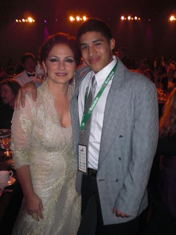 Gloria Estefan & Baby Jay
