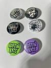 6 Pack Koffin Kats Buttons