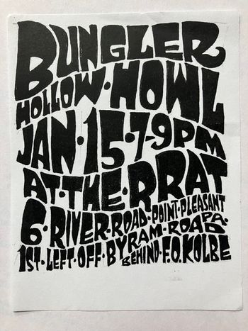 Bungler and Hollow Howl at The RRAT, January 2023
