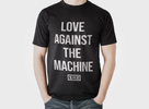SIIS "LOVE AGAINST THE MACHINE" T-SHIRT