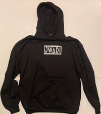 SQUARE LOGO HOODIE - BLK