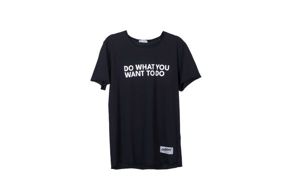 Ondray by Jamie - Do What You Want To Do T-Shirt (Men's Edition) - Black