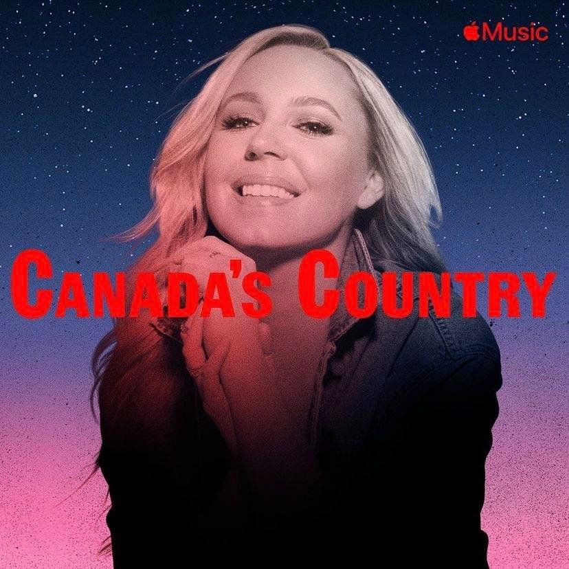 [Elyse Saunders made the cover of Apple Music's Canada's Country Playlist]