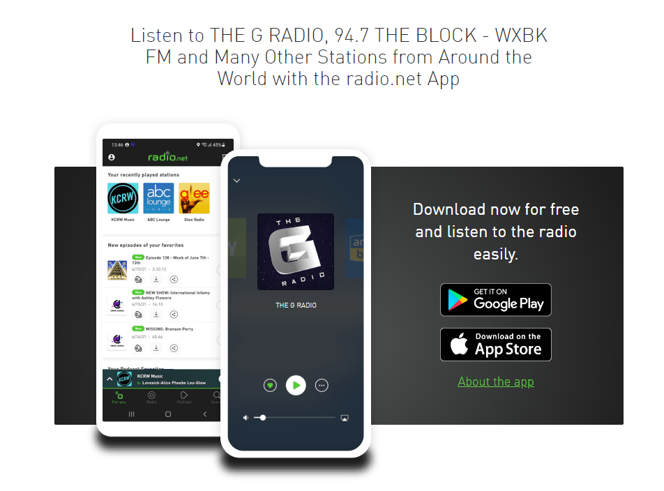 THEGRADIO - Listen to The G Radio