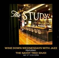 Wine Down Wednesday with the Savoy Trio (Duo)