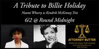 A Tribute to Billie Holiday w/ Naomi Wharry @ Round Midnight