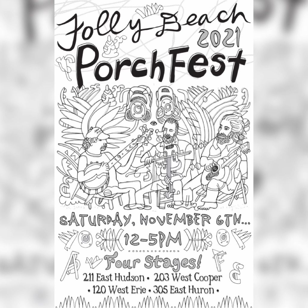 IMPORTANT UPDATE! Folly Beach PorchFest