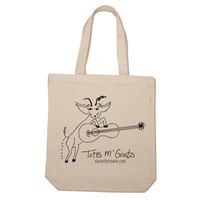 Guitar Goat Tote Bag