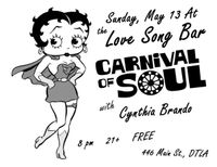 Cynthia Brando opening for Carnival of Soul at The Love Song Bar