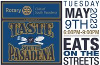 9th Annual Taste of South Pasadena - by Rotary Club of South Pasadena