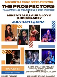 Mission Tile Music Series-July