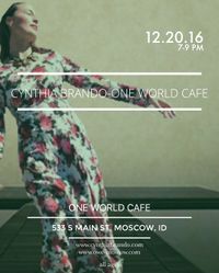 Cynthia Brando at One World Cafe