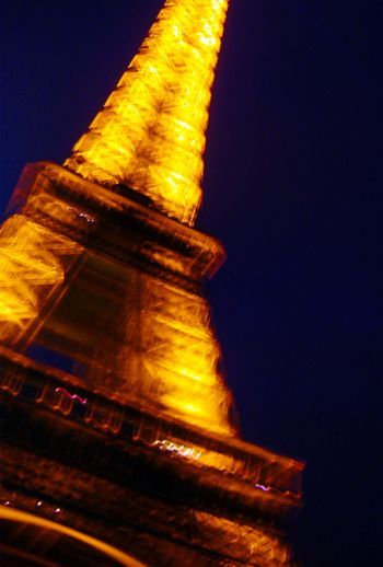 Eiffel Tower at night
