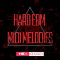 Hard EDM MIDI Melodies by MIDI Klowd