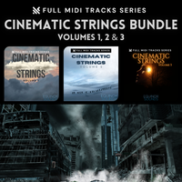 Full MIDI Tracks Series: Cinematic Strings Bundle (Vols 1-2-3) by Equinox Sounds