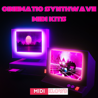 Cinematic Synthwave MIDI Kits by MIDI Klowd