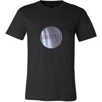 Limited Edition : e c h o s p a c e  |  3 1 3  [ silver metallic foil ] lightweight custom t-shirt (black w/3 tone silver print) from Bella + Canvas.