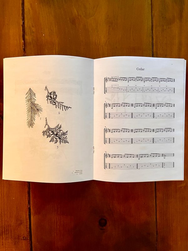 Native Trees of Canada - Music Book - Ben Wright