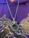 Ouroboros on chain necklace