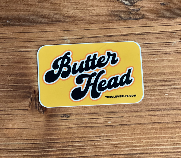 Butter Head Sticker