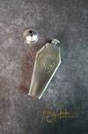 Human Paint Coffin Flask