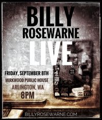 Billy Rosewarne : Live Acoustic Solo