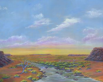 Southwest Serenity...
Acrylic on Canvas  30" x 24"
