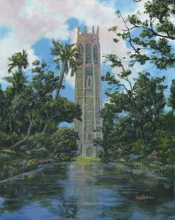 Bok Tower...
Acrylic on Canvas  16" x 20"
