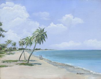 Barbados...
Acrylic on Canvas  20" x 16"
