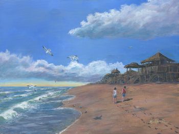 Smyrna Beach Day...
Acrylic on Canvas  24" x 18"
