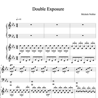 Double Exposure (Glass Boxes) - Piano Sheets
