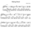 Making Bread - Piano Sheets