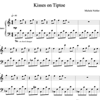 Kisses on Tiptoe - Piano Sheets