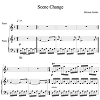 Scene Change - Piano Sheets