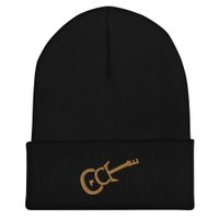 "Botas" Guitar Logo Cuffed Beanie