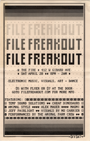 flier by NO CARRIER
