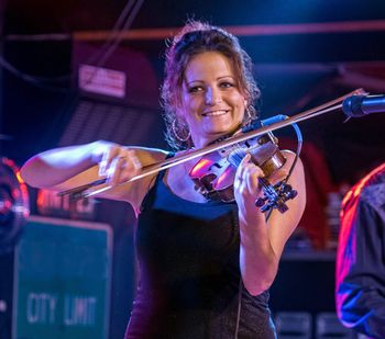 Angie Marrs-Crandall. A talented violinist & fiddle player.
