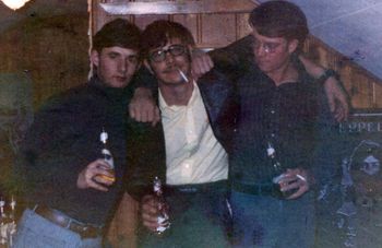 Summer of 1969. High school buddies Jim (left), John, David (right). Dig those Beatles haircuts!
