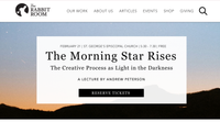 The Rabbit Room - Lecture - The Morning Star Rises
