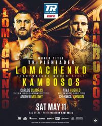 Vasiliy Lomachenko Vs. George Kambosos Jr. ( IBF Lightweight Titile)