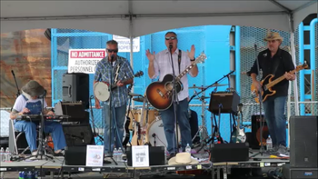Yes, we were Authorized. On the Port Stage at the Anacortes Arts Festival (2019).
